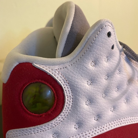 Gently worn, no creases, good condition Air Jordan Nike-13 Retro, Grey Toe. - Picture 9 of 9